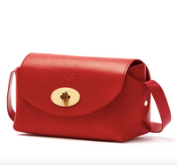 Lilly Box - Leather Red