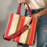 Alison Stripe Tote